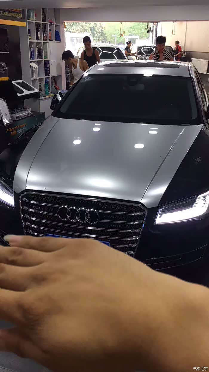 【图】a8改色分享_奥迪a8论坛_汽车之家论坛