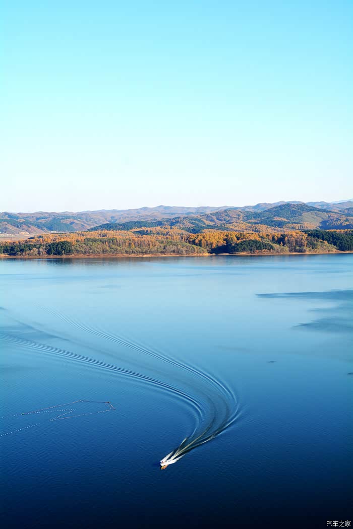 秋水共长天一色抚顺大伙房水库小青岛随拍
