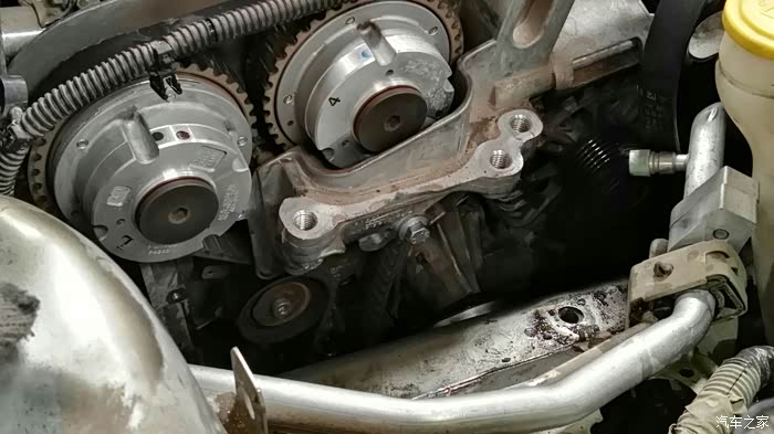 6t水泵漏防冻液,汽修厂更换_翼虎论坛_汽车之家论坛