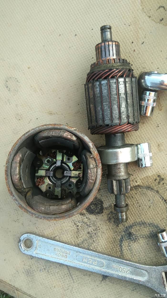 保养与维修起动马达