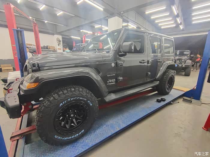 牧马人jl不升高改轮毂系列分享