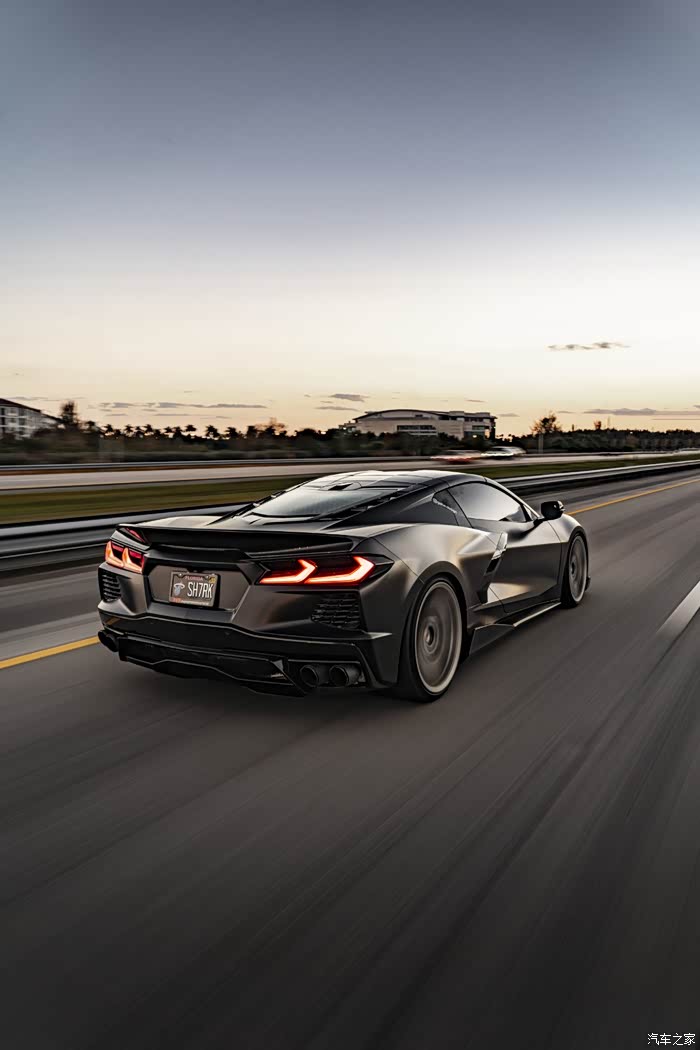 雪佛兰corvettec8酷酷的美系车