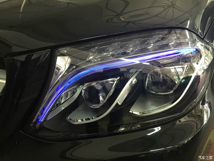 【图】gls400 蓝色头灯 个性化些_奔驰glc论坛_汽车之家论坛