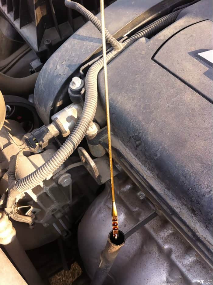 6自动,机油尺多出那么多机油!(有图)