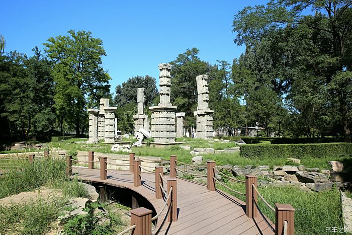 圓明園遺址公園拍攝西洋樓景區