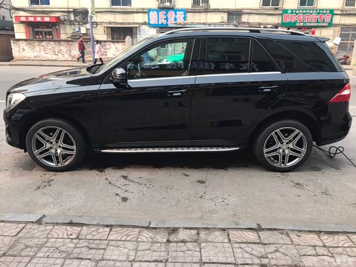 奔驰ml400升级ml63轮毂作业