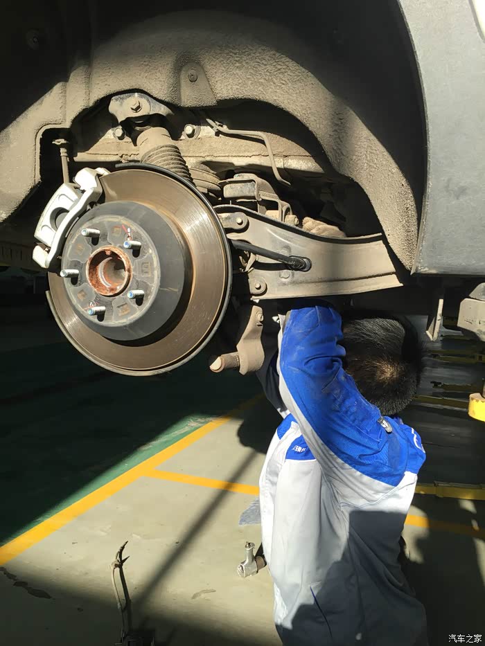 【图】胜达2年用车头一回故障之更换电动驻车制动总成_胜达论坛_汽车