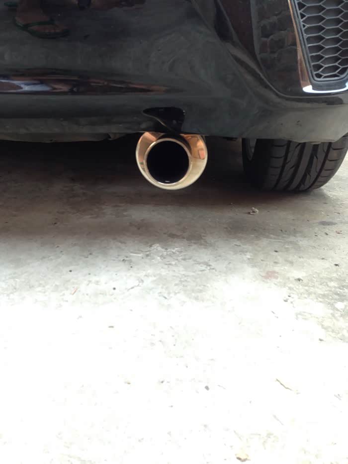 新飞度spoon排气出售 直排