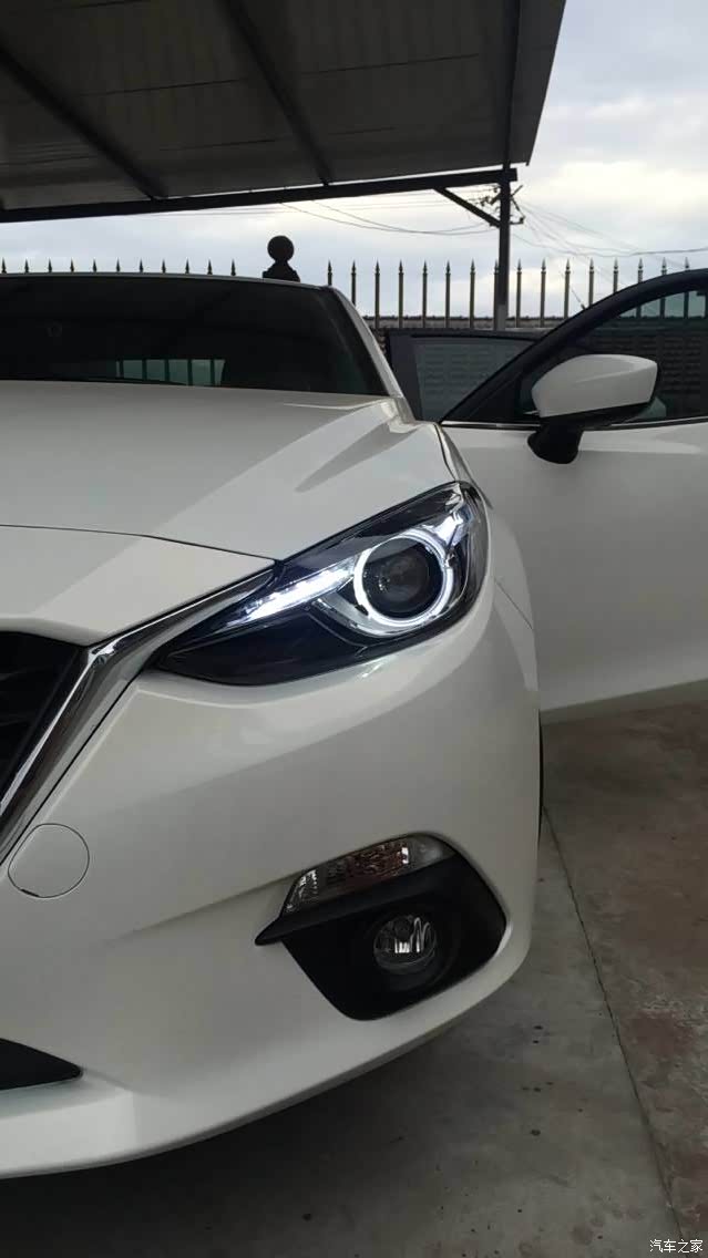 5寸天使眼,不要被忽悠了,实际效果很一般_马自达3 axela昂克赛拉论坛