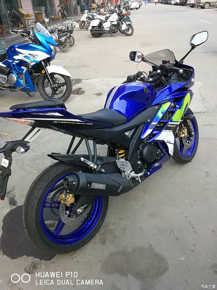 雅马哈r15提车…
