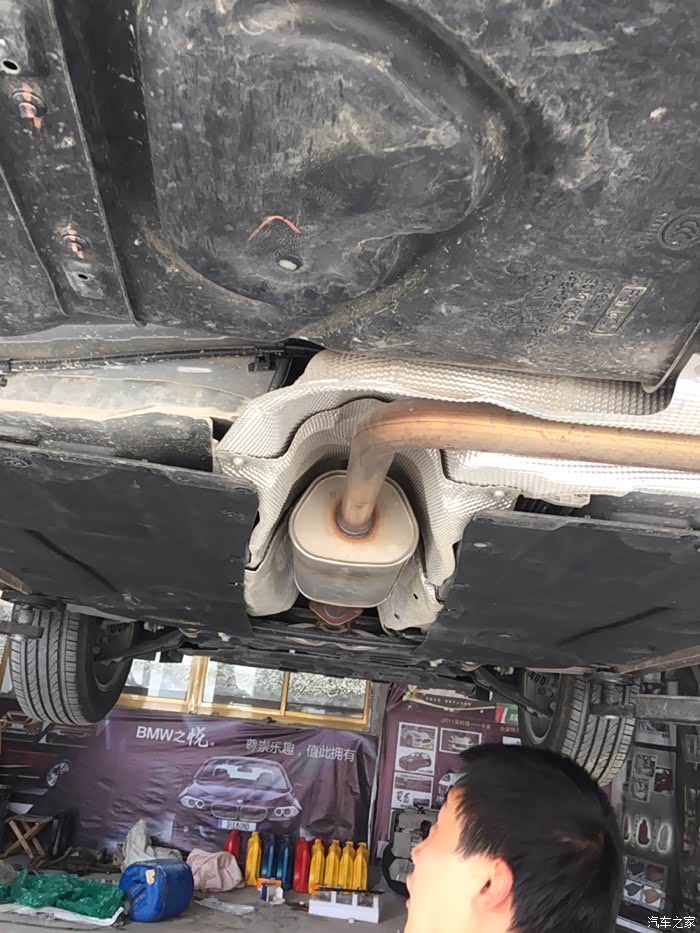 福睿斯排气管改装实在受不了原厂的的排气了