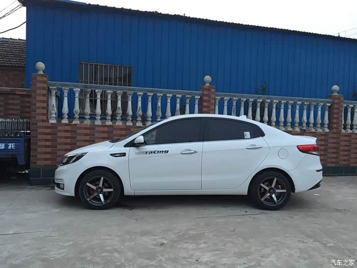 【图】我的k2改装五福16寸轮毂_起亚k2论坛_汽车之家论坛