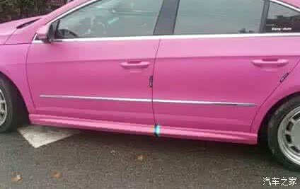 938 | 回复: 0 一汽-大众cc论坛 cc全车色膜改装集锦一日路遇一辆粉色