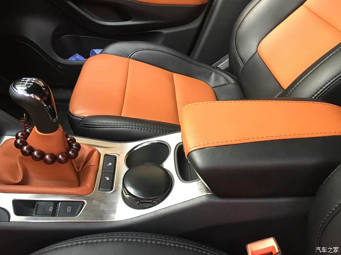 【长沙cs75车友会】665--参观cs75内饰改装效果