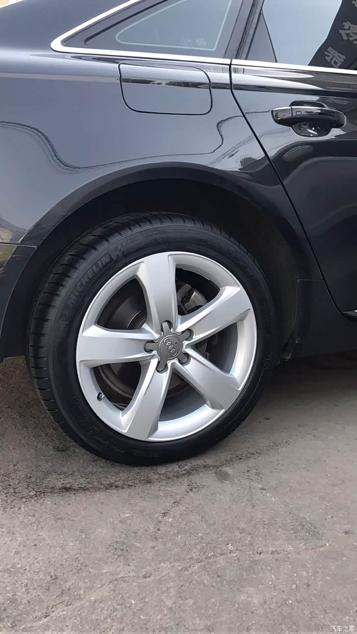【图】a6轮胎升级记_奥迪a6l论坛_汽车之家论坛