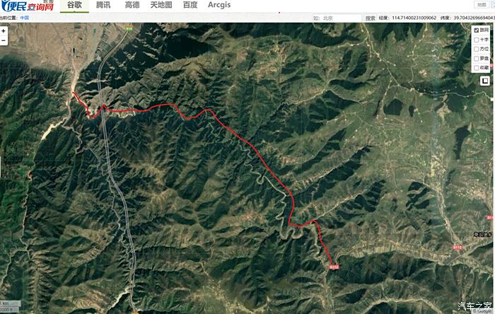 飞狐陉古道确切位置图片