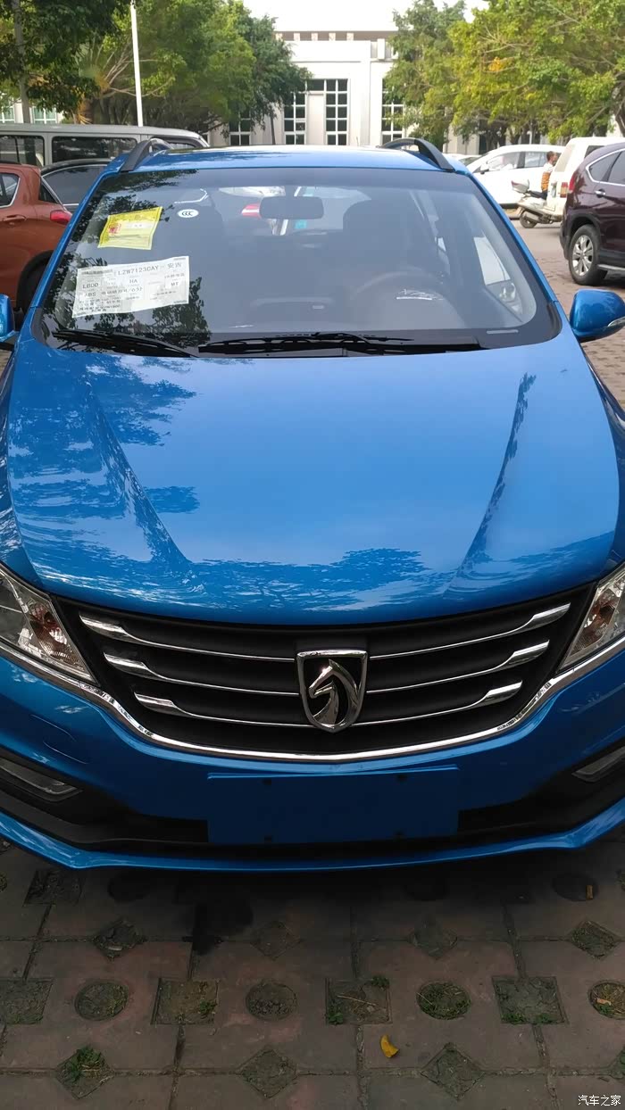 终于等来了潮州第一台蓝色豪华版!_宝骏310论坛_汽车之家论坛