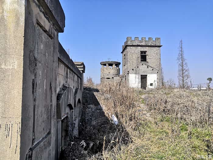 松江新浜隆庆寺 百汇园 日寇碉堡遗迹
