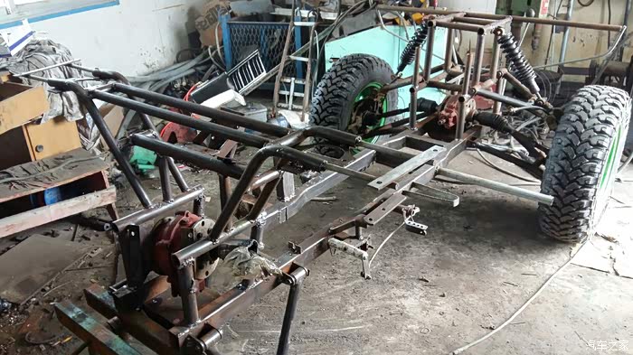 越做越上瘾!开启第二个自制800cc四驱沙滩车