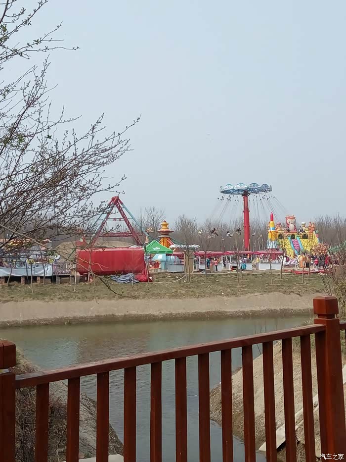 河南长葛葛天源风景区看樱花