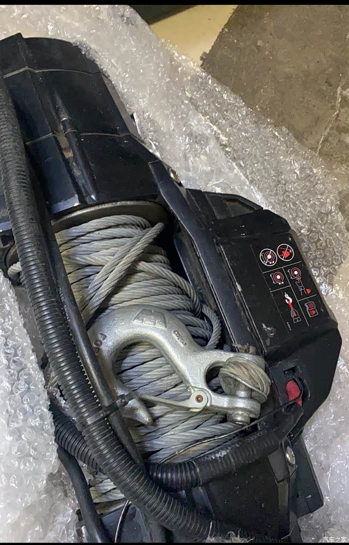 单独牧马人进口绞盘没有手柄,沃恩绞盘warn绞盘zeon系列