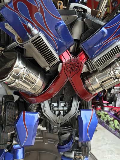 【压箱底的宝贝】变形金刚3 月黑之时 擎天柱雕像