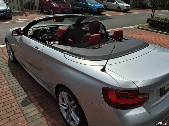 【图】220i 敞篷版,银色,补上开蓬的照片_宝马2系论坛_汽车之家论坛