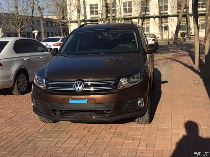 4t风尚岩壁棕提车作业_途观/途观l论坛_汽车之家论坛