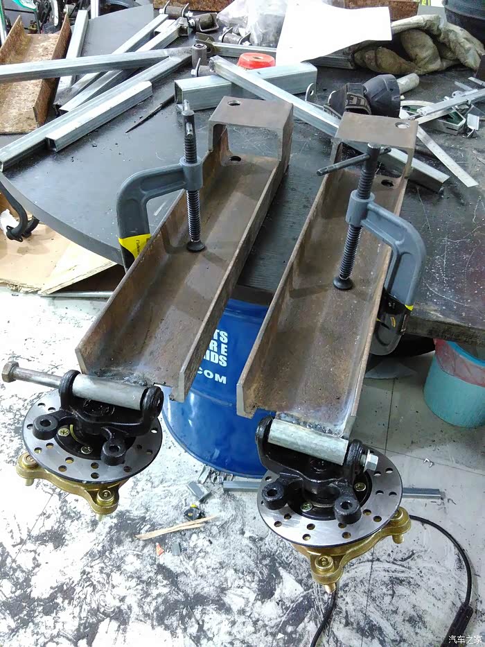 自制响尾蛇钢管车