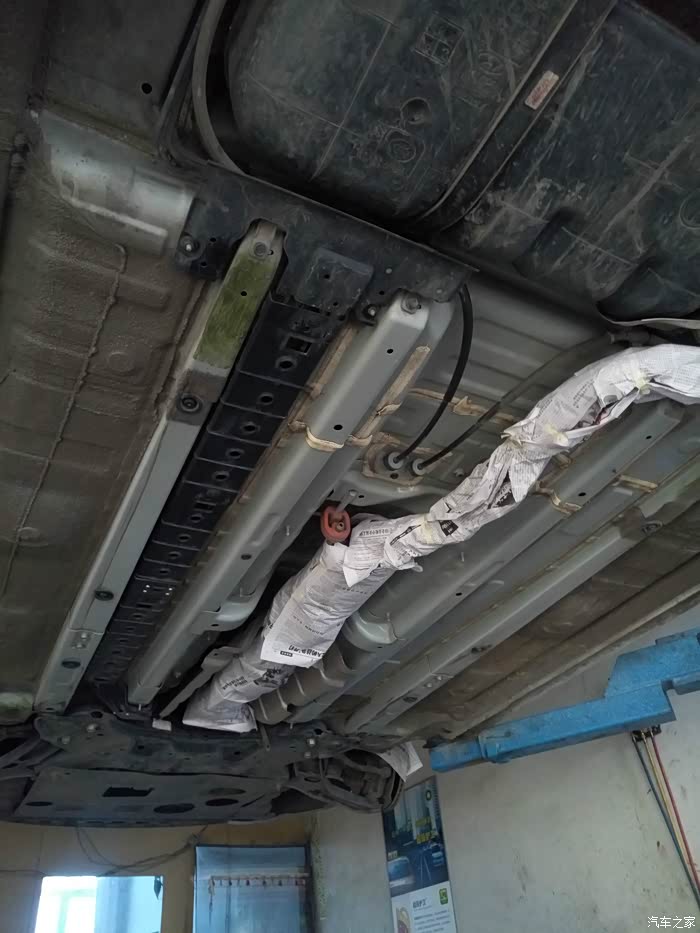爱车用之有道朗动底盘装甲施工