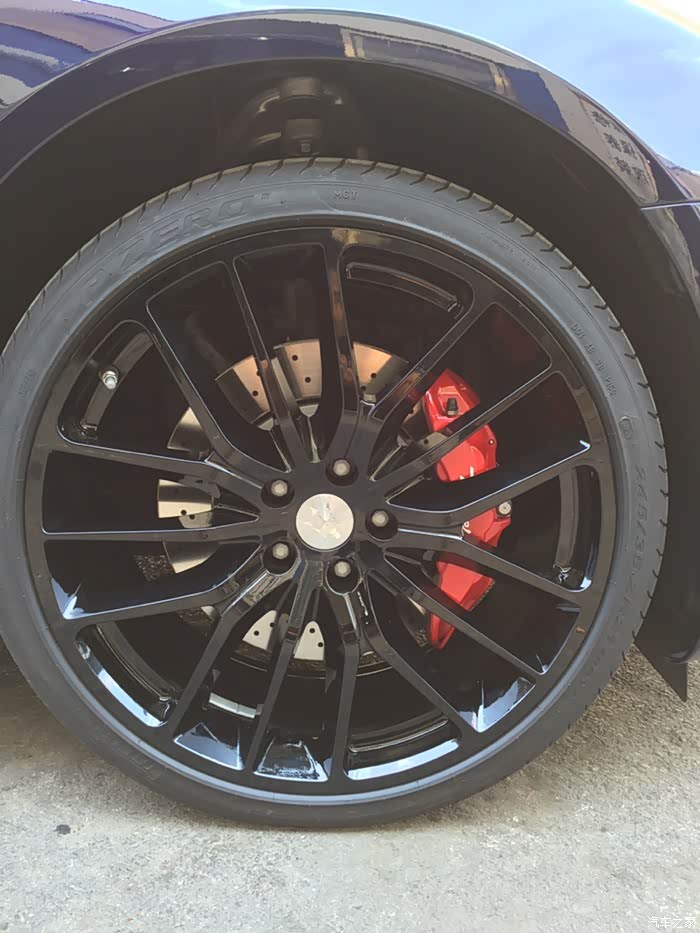 【图】玛莎拉帝总裁上21寸黑色鱼叉_玛莎拉蒂论坛_汽车之家论坛