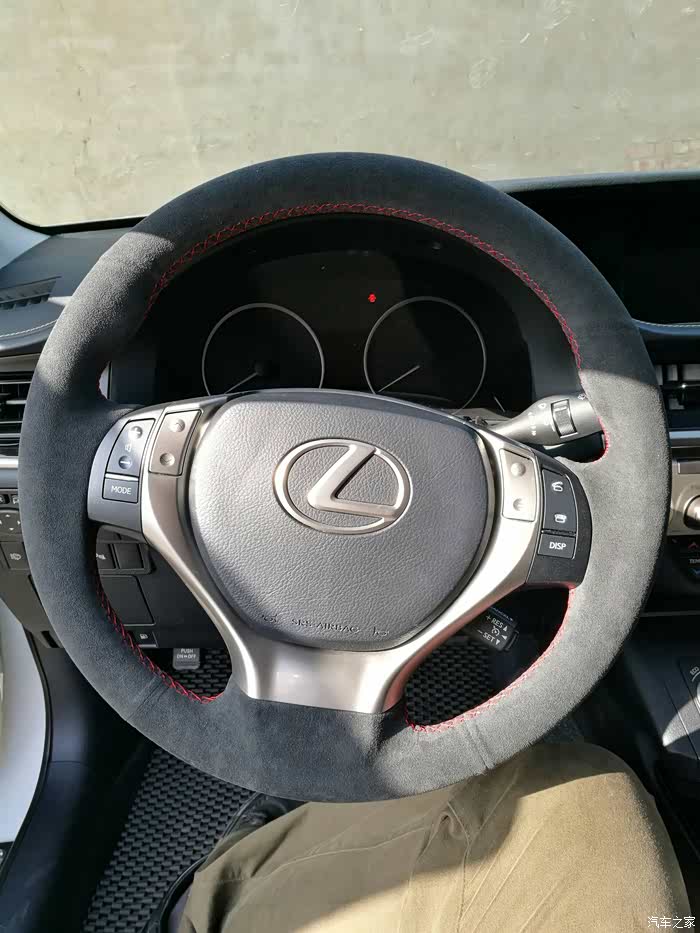 es300h升级alcantara翻毛手缝方向盘