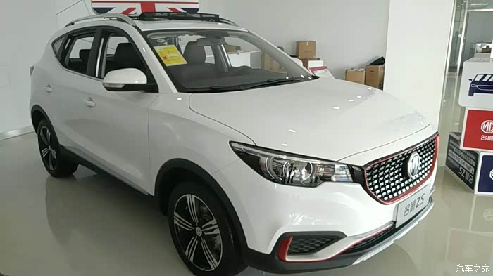 名爵zs提车作业白色小战神提车记求顶精内详多图多交流