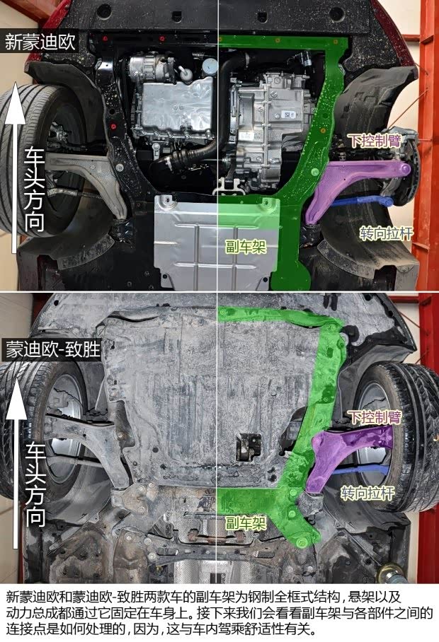 教大家识别副车架看看大众的简配程度不要版权可随意转发