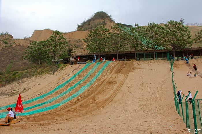 昔日楚汉争霸地今日滑沙游乐区古柏渡飞黄旅游区游记