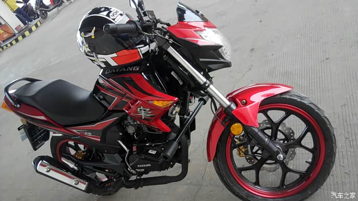 大阳新枭锋150半年跑了14000公里