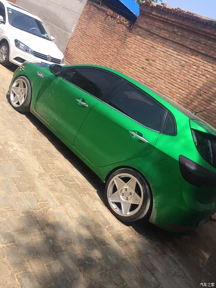 【图】全车改色膜_起亚k2论坛_汽车之家论坛