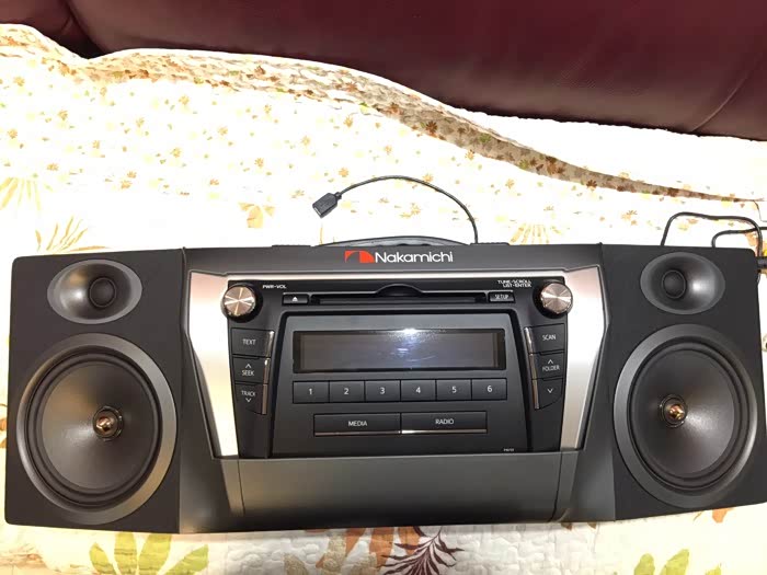 2015凯美瑞原车cd闲置不久即改造为家用音响_凯美瑞论坛_汽车之家论坛