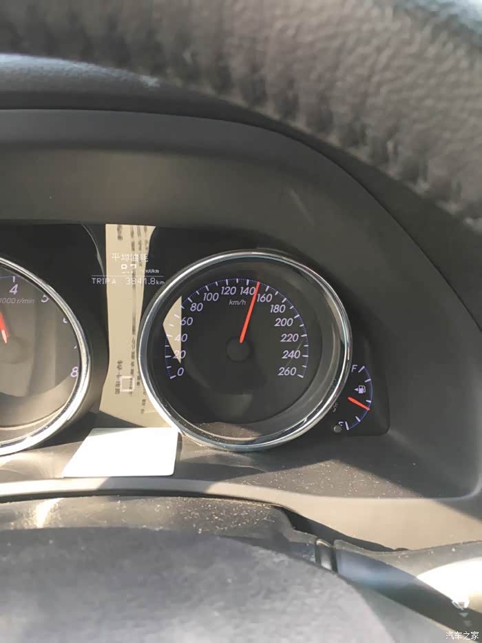在未过首保的时候在高速路上情不自禁的把它开到180迈锐志.