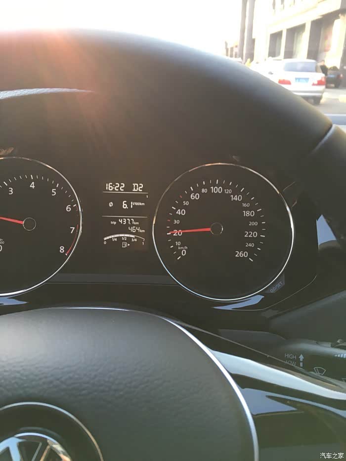 【图】新车晒晒油耗_速腾论坛_汽车之家论坛