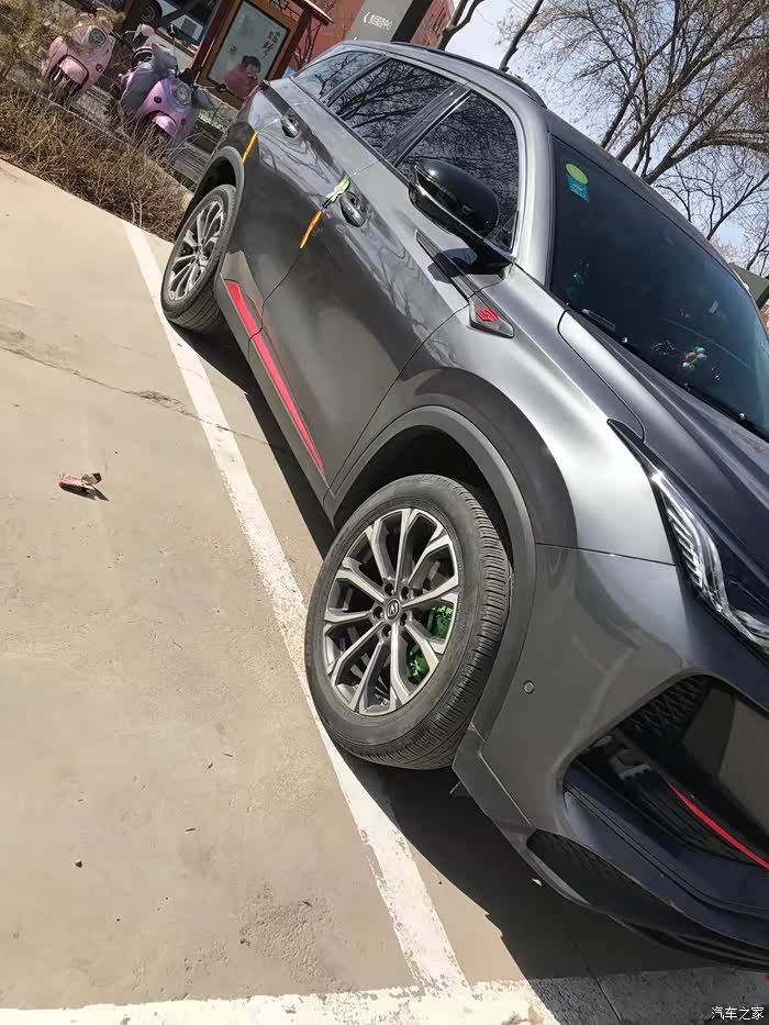 【图】阳光下的黑武士,颜值与实力并存_长安cs75 plus论坛_汽车之家