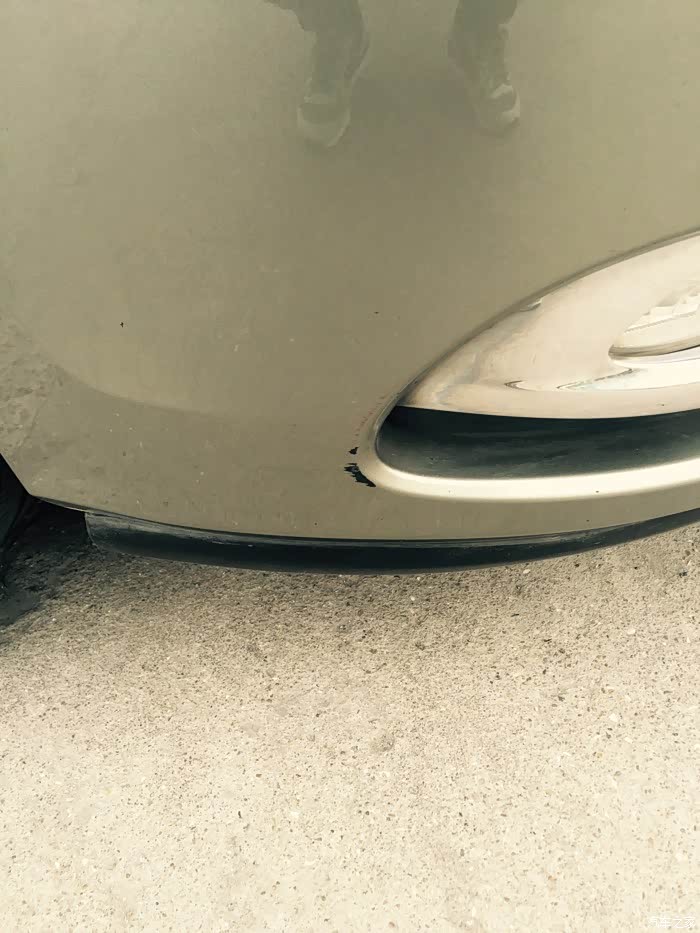 gl8昨天才打完蜡今天就刮擦