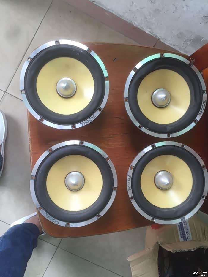 出手一套劲浪2k黄盆两个中低音两个高音