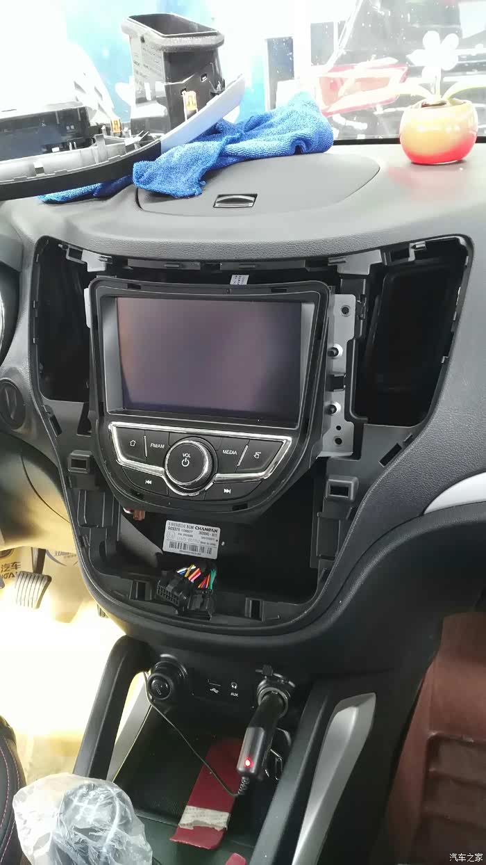 【图】导航黑屏无需解释,直接换新的_长安cs35论坛_汽车之家论坛