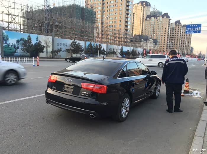 【图】新入的车叫公交车撞了_奥迪a6l论坛_汽车之家论坛