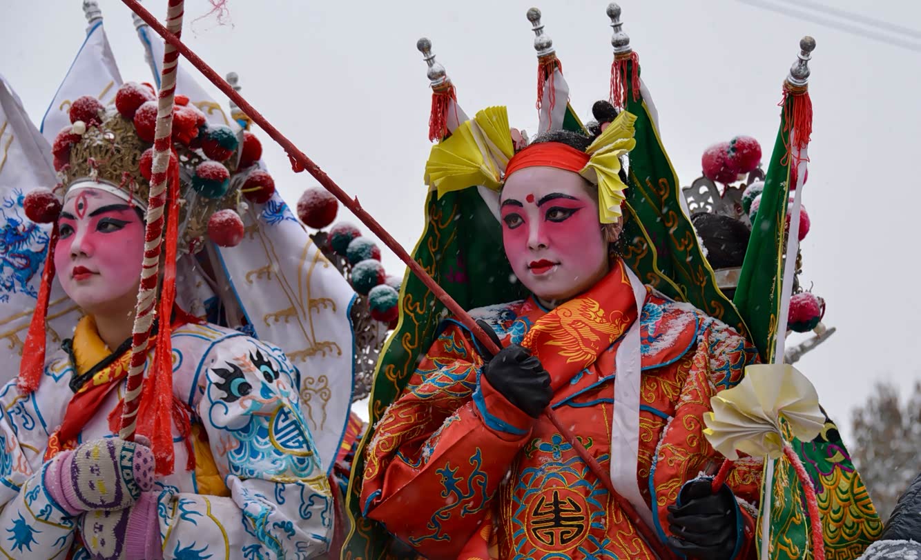 血社火宝鸡非物质文化遗产