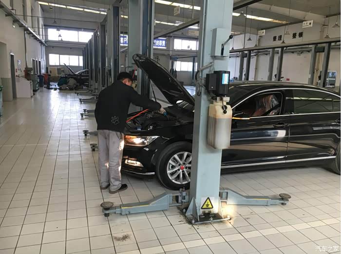 280t迈腾4s店首次保养体验——享受服务