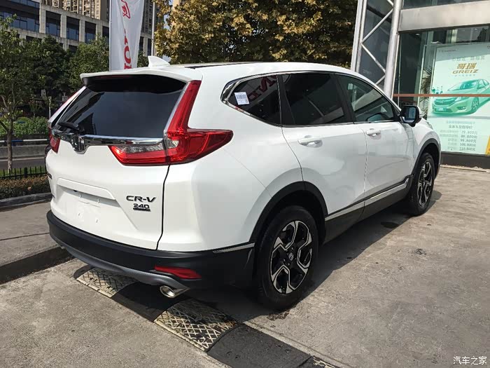 【提车贴】提第五代crv(尊贵版,外白黑内),综合实力之选.