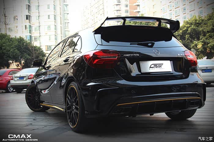 【图】a45 暗夜雷霆版美图_奔驰amg论坛_汽车之家论坛