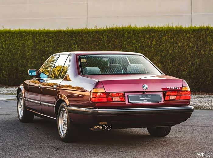 宝马7系 e32 735i v8,老宝马好看.